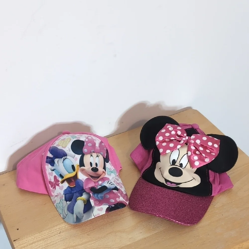 Bundle Girls Disney Minnie Daisy Baseball Hats